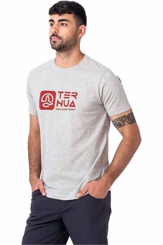 Ternua ailik camiseta montaña manga corta hombre Gris XL 1001018305