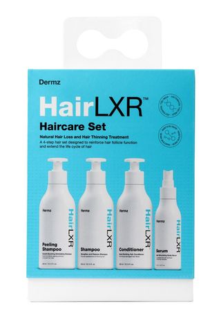 Dermz Hair LXR Zestaw kosmetyków do cienkich i wypadających włosów