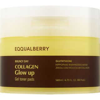 Eqqualberry - Collagen Glow Up

Gel Toner Pads, 140ml/60pads