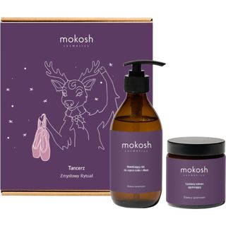 Mokosh zestaw Tancerz - Zmysłowy Rytuał: żel do ciała i dłoni 200 ml + balsam 180 ml