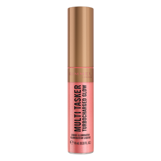 Rimmel Multi Tasker Turbocharged Glow Róż w płynie, 002 Rosy Rebel