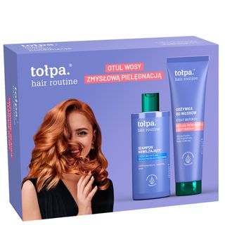 Tołpa zestaw Hair Routine: Odżywka 175ml + Szampon 300ml