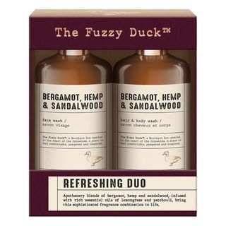 Baylis&Harding The Fuzzy Duck Bergamot, Hemp&Sandalwood Mens Refreshing Duo Gift Set
