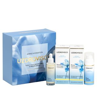 Uzdrovisco Zestaw: Amino Hydration Krem 50ml + Serum 30ml