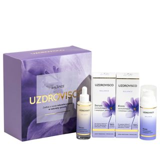 Uzdrovisco Zestaw: Balance Krem 50ml + Serum 30ml