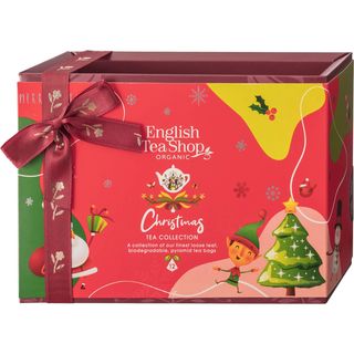 English Tea Shop Holiday Red Santa Collection Zestaw herbat 6 smaków, 12 piramidek