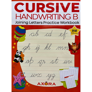 Cursive Handwriting B: Small Letters Practice Workbook (AXORA)