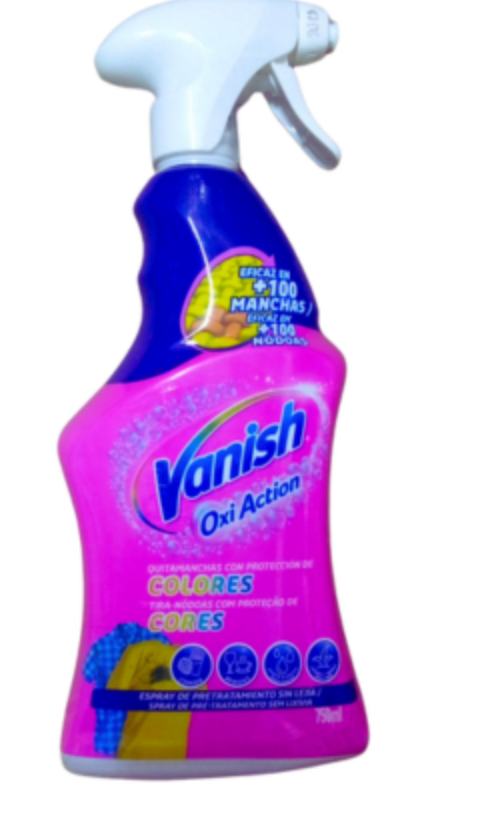 Vanish Oxi Action Spray Couleurs – 750 m