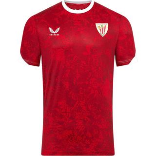 Castore athletic club de bilbao 25/26 prematch camiseta de fútbol oficiales Rojo M 1001048722