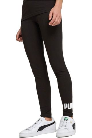 Puma essentials logo malla larga niña Negro 140 1001017407