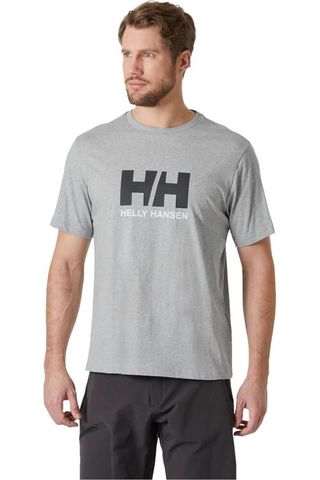 Helly Hansen logo 30 camiseta manga corta hombre Gris M 1001018164
