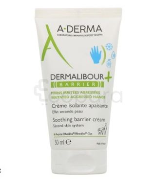 ADERMA DERMALIBOUR+ BARRIER CREME ISOLANTE APAISANTE MAINS IRRITEES 50ML