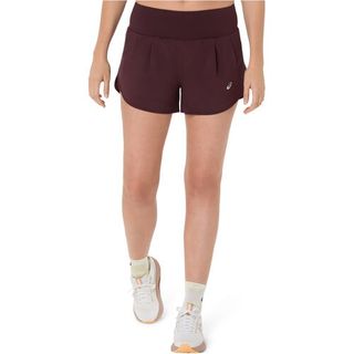 Asics Road 35in Short de course pour femmes Garnet L