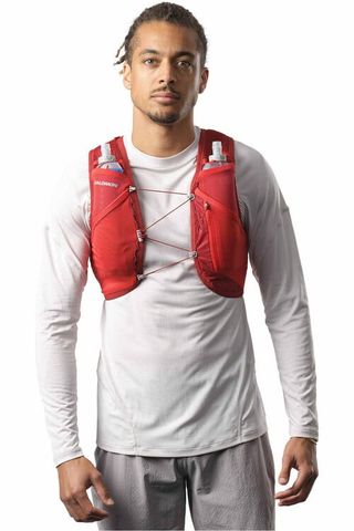 Salomon active skin 4 varios running Rojo L 1000976297