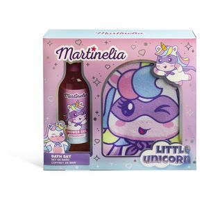Conjunto de banho com luva para o pequeno unicórnio - Martinelia - Conjunto 2 produtos