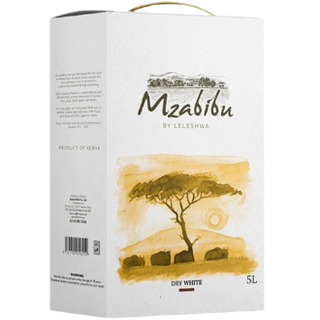Leleshwa Mzabibu Dry White Wine 5l