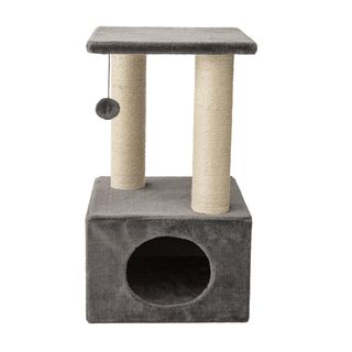 Leeby Colette Scratch Swat Hideaway Grey