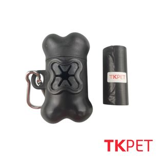 TK Pet Dispensador y Bolsitas 1 rollo negro