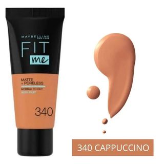 Maybelline Fit Me Matte+Poreless Foundation 30ml - 340 Cappuccino