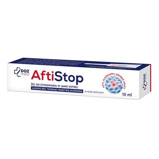 DOZ Med Aftistop, żel do stosowania w jamie ustnej, 10 ml