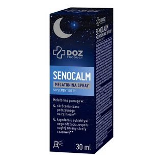 DOZ Product Senocalm Melatonina, spray, 30 ml