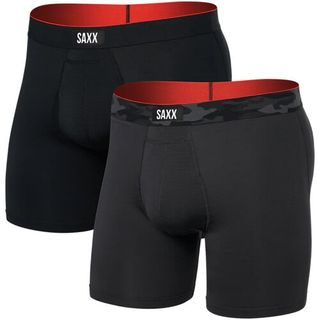 Saxx multi sport mesh calzoncillo térmico Negro L 1001011499