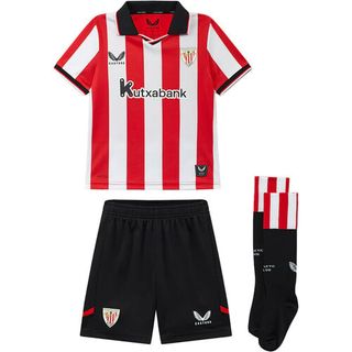 Castore athletic club de bilbao 25/26 primera equipacion equipación fútbol niño Rojo 6-7 1001048697