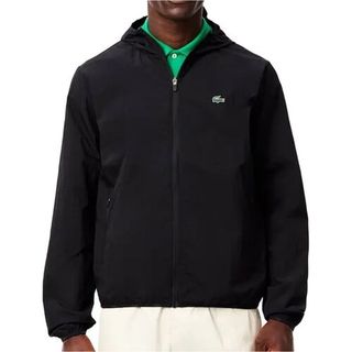 Lacoste jacket fine hood chaquetas hombre Negro L 1001054265