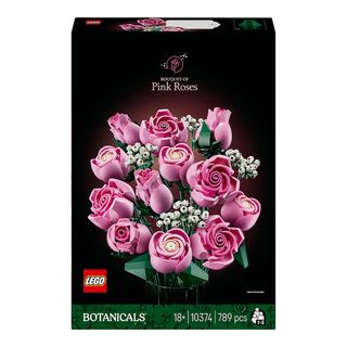 LEGO Botánicos Ramo de Rosa Rosa, 789 piezas