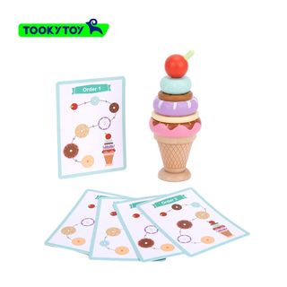 ნაყინის დამზადების ნაკრები – ხის როლური სათამაშო კომპლექტი