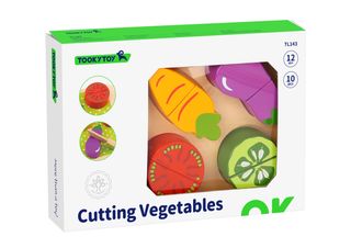 ბოსტნეულის დაჭრის ნაკრები – ხის როლური სათამაშო