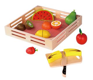 ხილის ნაკრები – ხის როლური სათამაშო