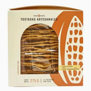 Tostadas De Maiz 20U 275Gr Maiz Maya