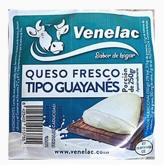 Queso Guayanes 250Gr Venelac
