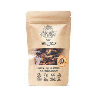 Mr Bones Raw Treats Mejillón de labio verde 45g