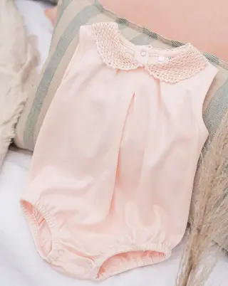 Ranita Bebé Crochet Rosa 12-18m