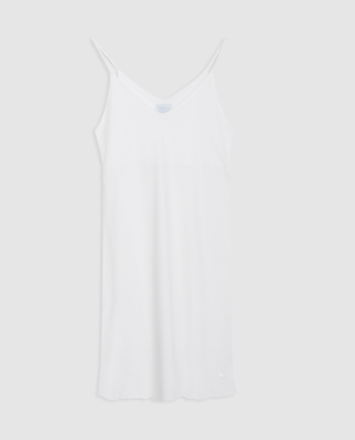Camisón Mujer Tirantes Blanco Corto L