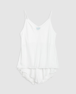 Pijama Mujer Tirantes Blanco Corto M