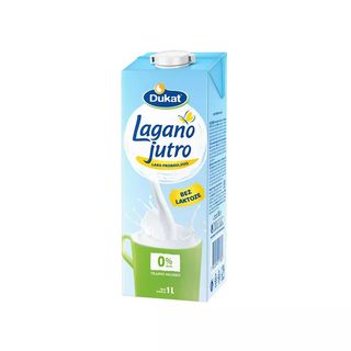 Mlijeko Dukat Lagano Jutro 0% 1 L