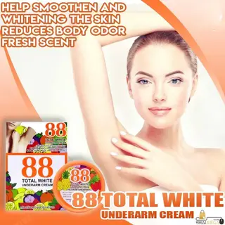 88 TOTAL WHITE UNDERARM CREAM EXTRAITS D'ACIDES DE FRUITS 35G
