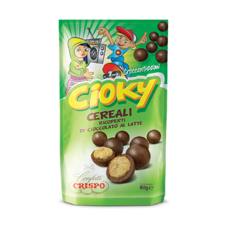 Շոկոլադապատ հացահատիկ Կրիսպո Չիոկի 80գ