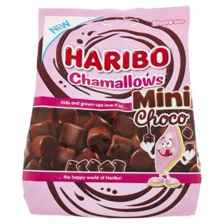 Haribo Chamallows Mini Nubes de Chocolate con Leche 140g