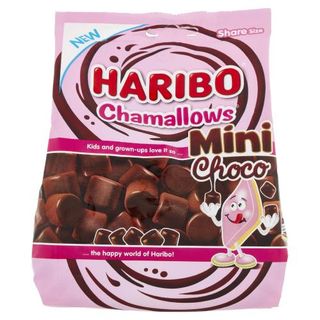 Haribo Chamallows Mini Nubes de Chocolate con Leche 140g
