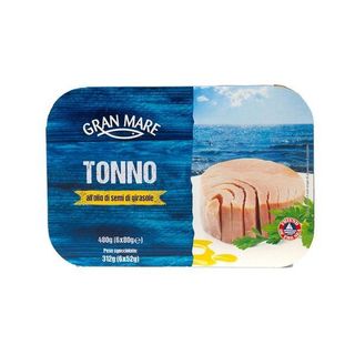 Tonno In O.Girasole 6x80G