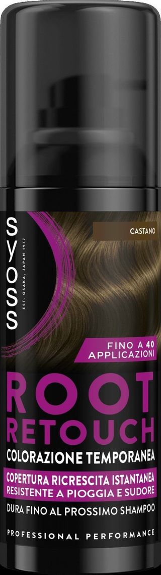 Syoss Spray Ritocco Riscrescita Castano 120 ml