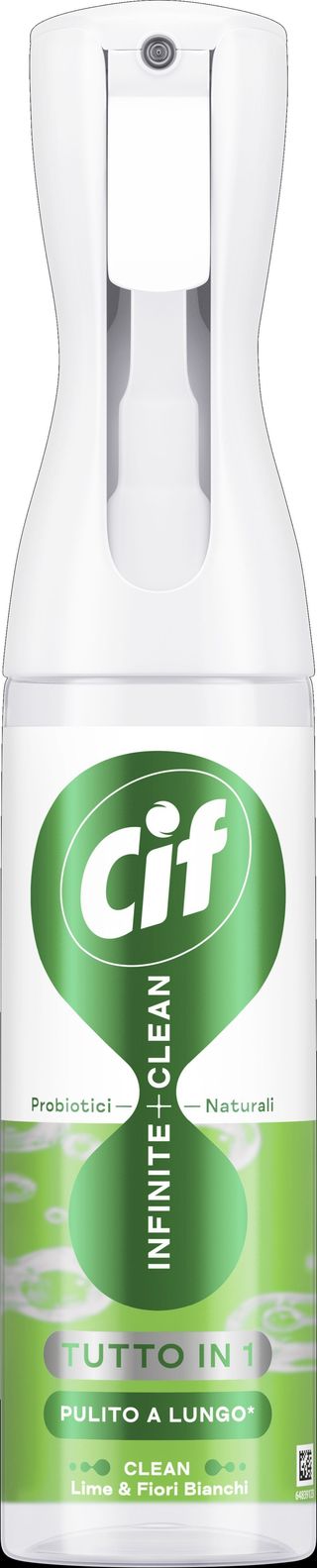 Cif Infinite + Clean Tutto in 1 Clean Lime & Fiori Bianchi 280 ml