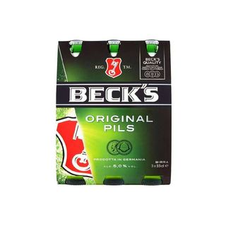 Beck's Birra Pilsner Tedesca Bottiglia 3x33cl