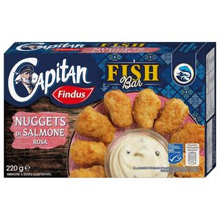 FINDUS FISH BAR  NUGGETS DI SALMONE 220GR