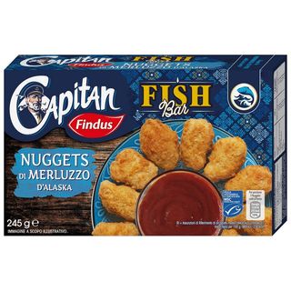 FINDUS FISH BAR NUGGETS DI MERLUZZO 245GR