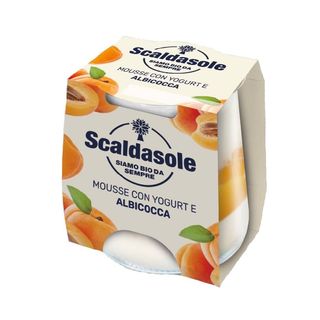 SCALDASOLE MOUSSE YOGURT E ALBICOCCA BIO 75GR